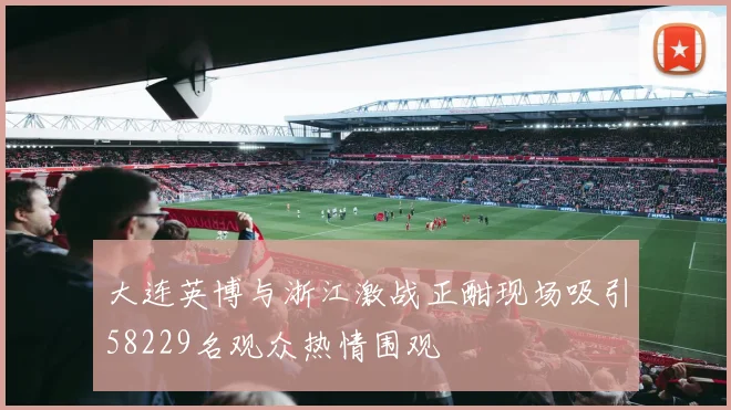 大连英博与浙江激战正酣现场吸引58229名观众热情围观